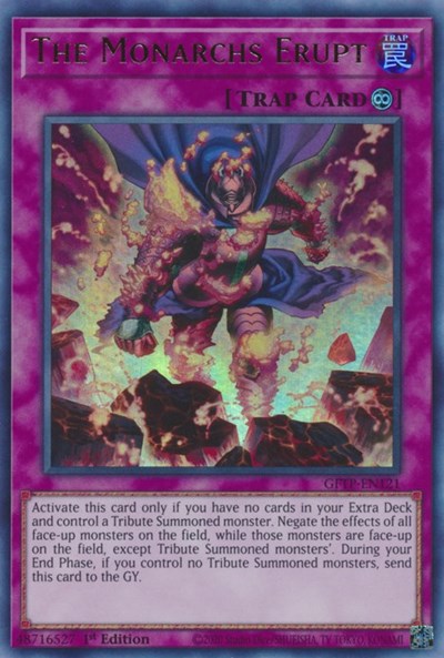 The Monarchs Erupt [GFTP-EN121] Ultra Rare | Gamers Paradise