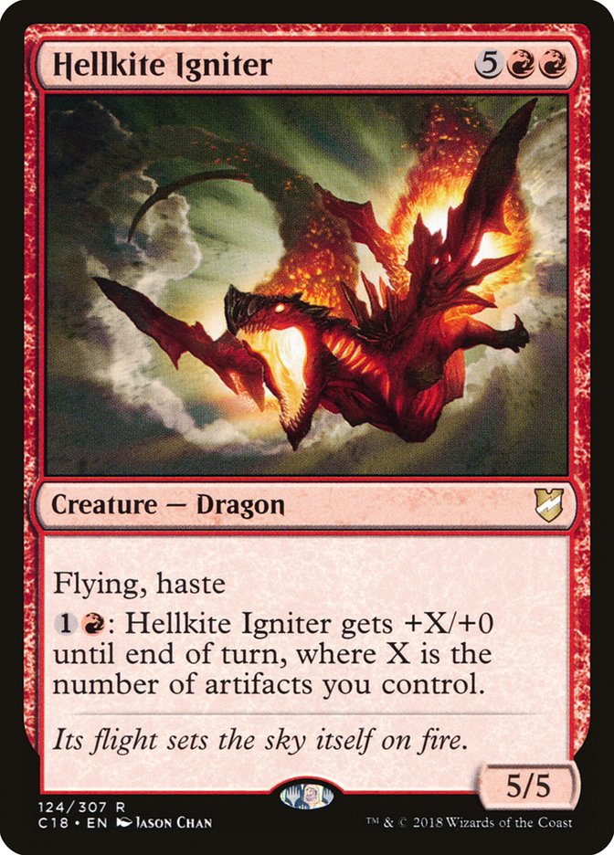 Hellkite Igniter [Commander 2018] | Gamers Paradise