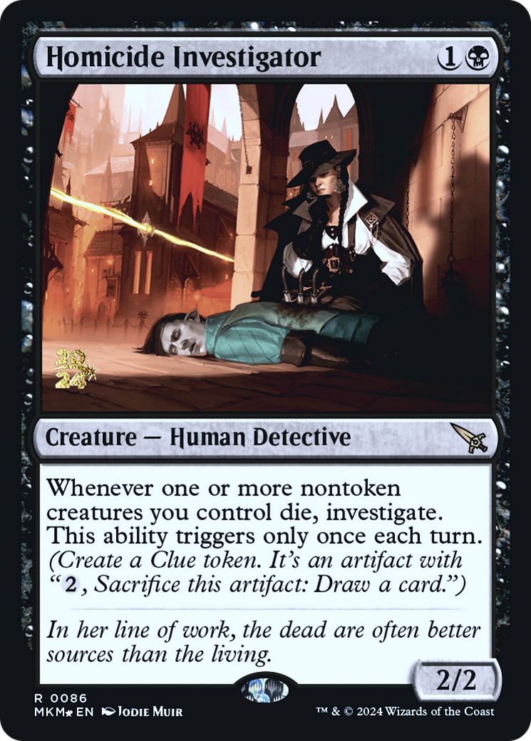 Homicide Investigator [Murders at Karlov Manor Prerelease Promos] | Gamers Paradise