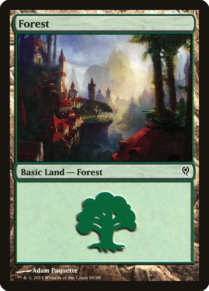 Forest (86) [Duel Decks: Jace vs. Vraska] | Gamers Paradise