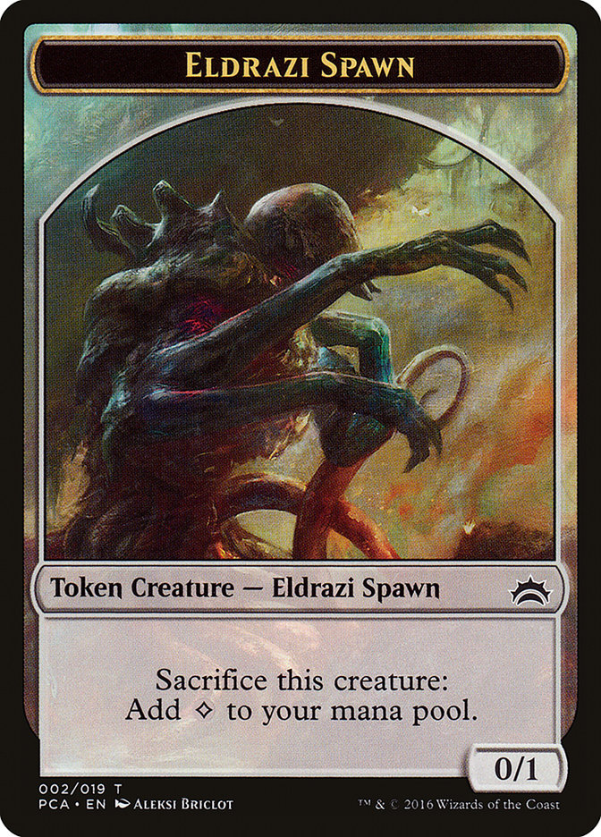 Eldrazi Spawn Token (002/019) [Planechase Anthology Tokens] | Gamers Paradise