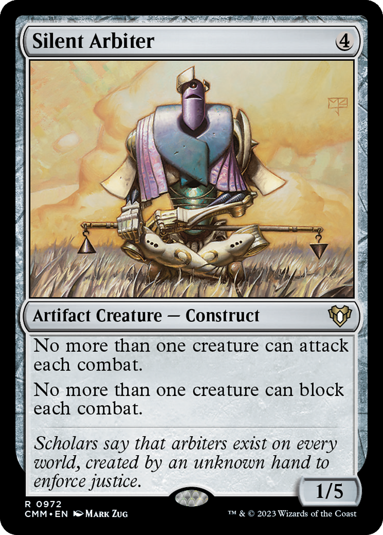 Silent Arbiter [Commander Masters] | Gamers Paradise