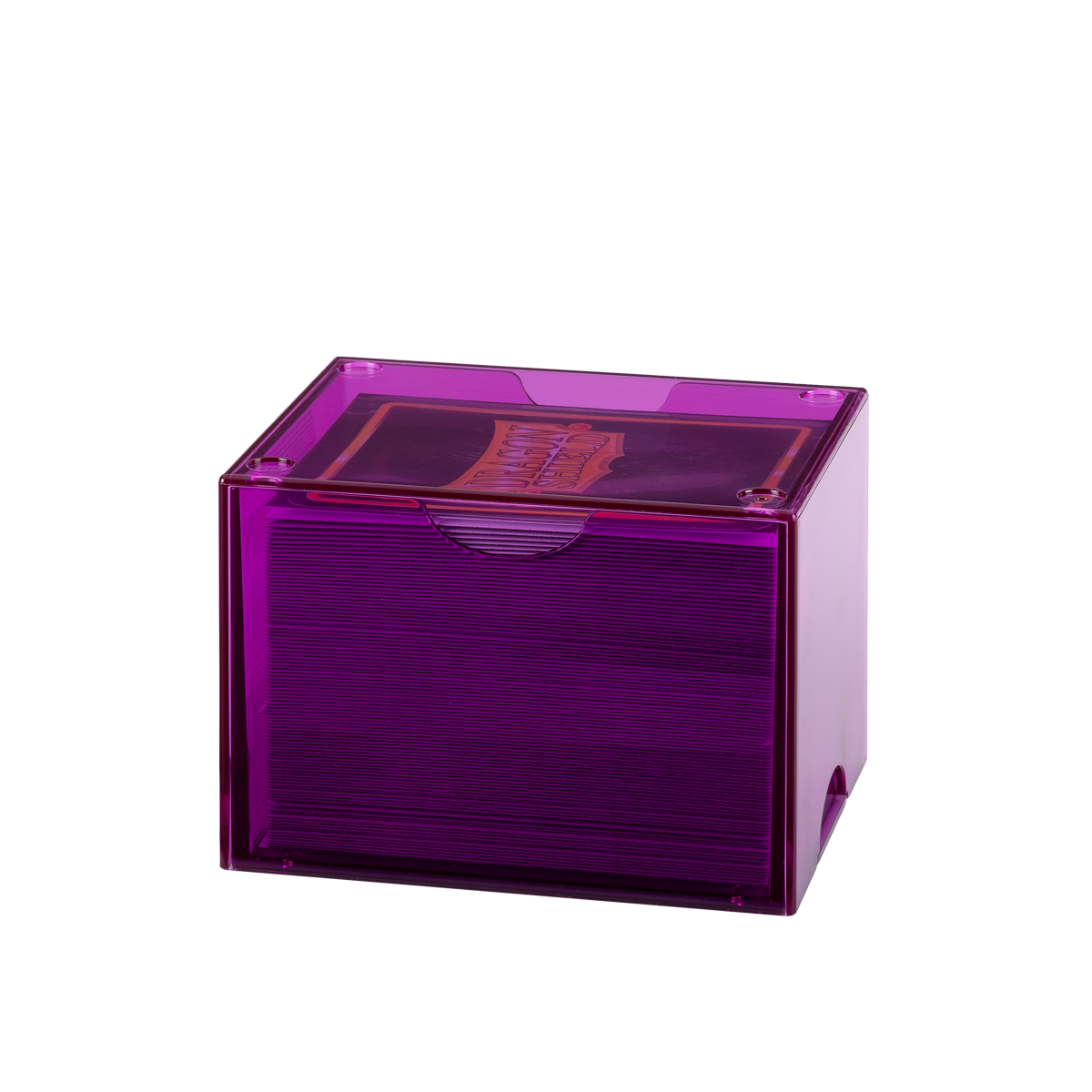 Dragon Shield: Strongbox - Clear Purple | Gamers Paradise
