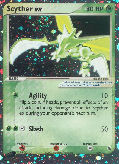 Scyther ex (102/109) [EX: Ruby & Sapphire] | Gamers Paradise