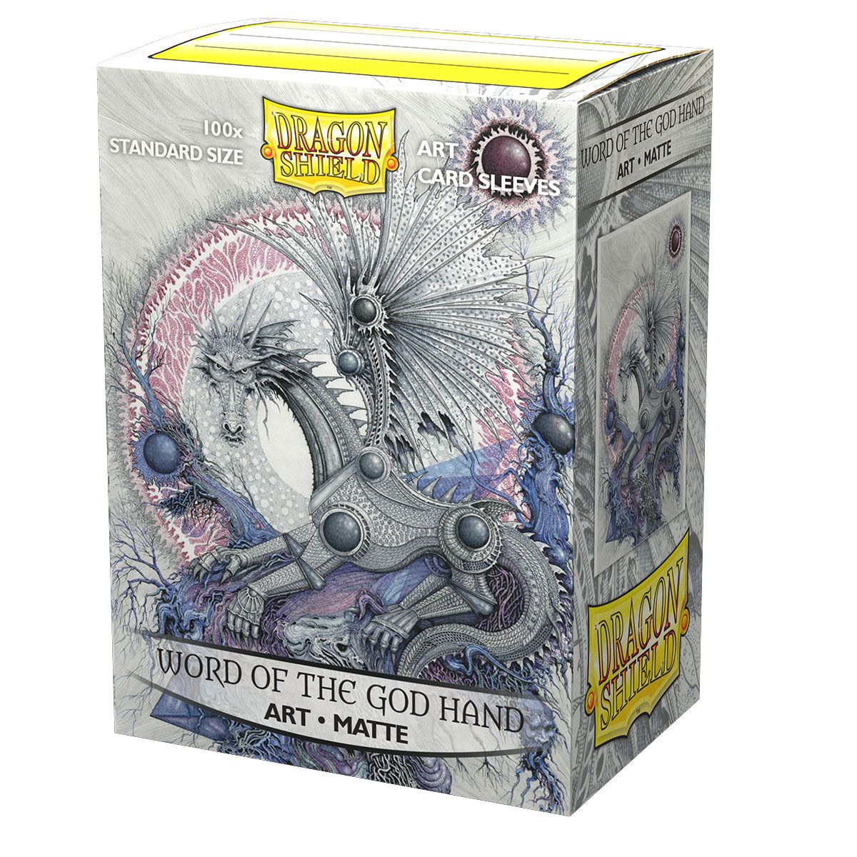 Dragon Shield: Standard 100ct Art Sleeves - Word of the God Hand | Gamers Paradise