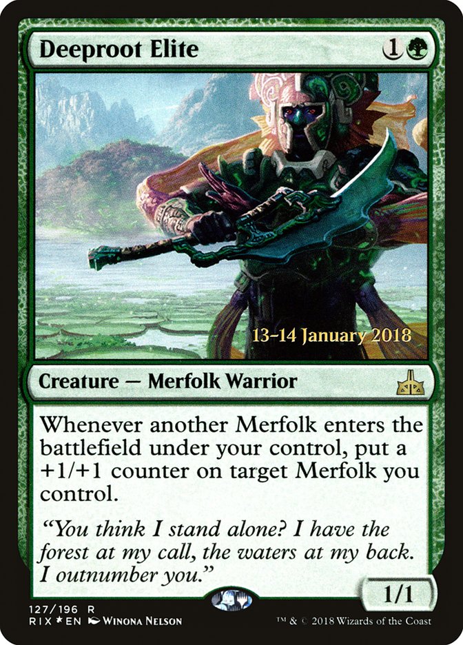 Deeproot Elite [Rivals of Ixalan Prerelease Promos] | Gamers Paradise