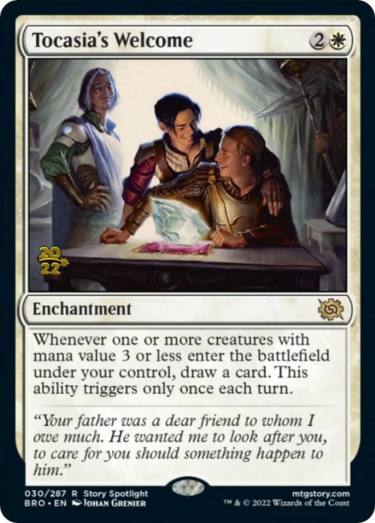 Tocasia's Welcome [The Brothers' War Prerelease Promos] | Gamers Paradise