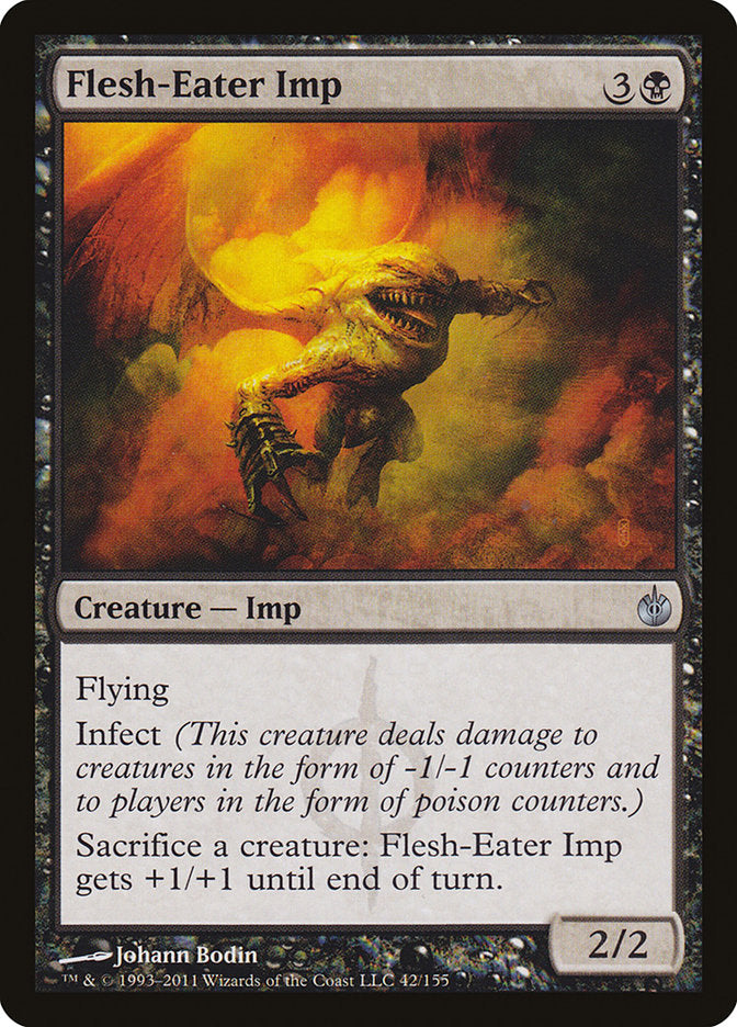 Flesh-Eater Imp [Mirrodin Besieged] | Gamers Paradise