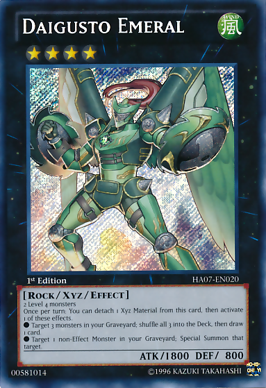 Daigusto Emeral [HA07-EN020] Secret Rare | Gamers Paradise