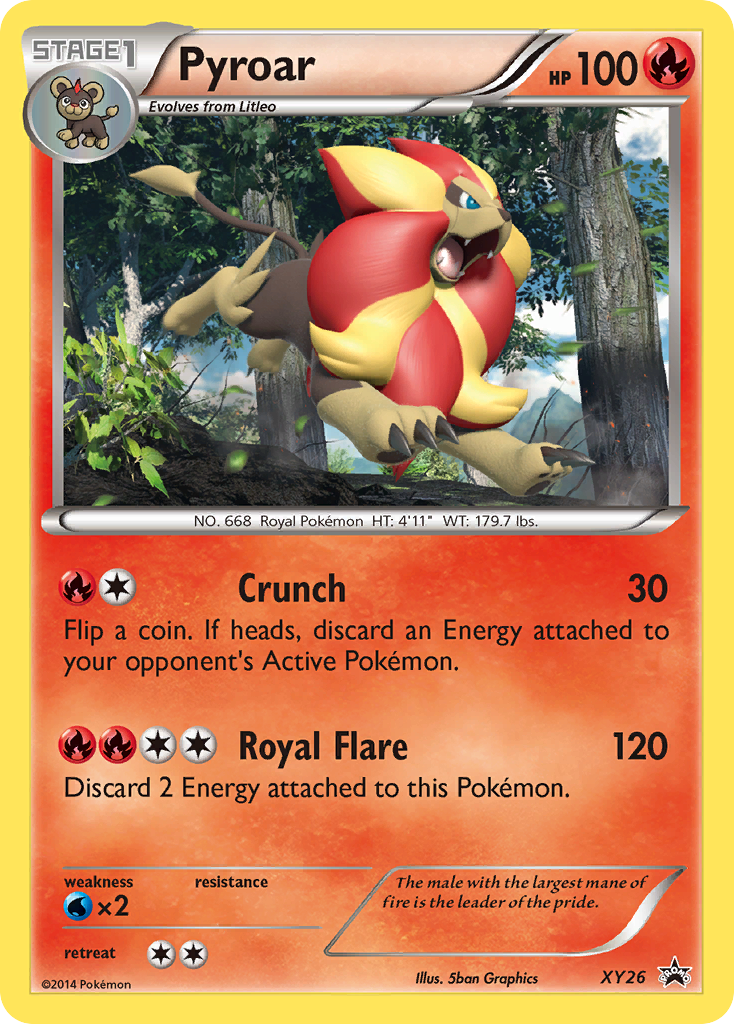 Pyroar (XY26) [XY: Black Star Promos] | Gamers Paradise