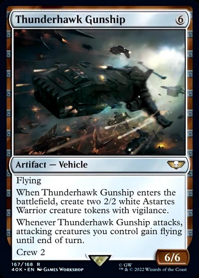 Thunderhawk Gunship (Surge Foil) [Warhammer 40,000] | Gamers Paradise