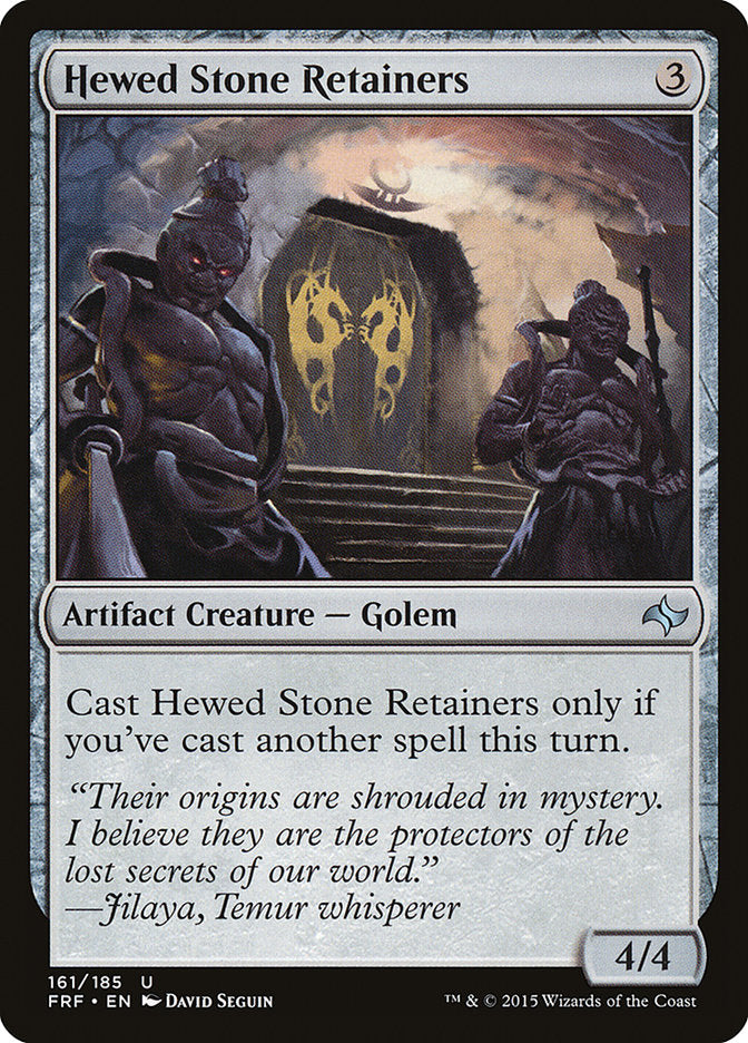 Hewed Stone Retainers [Fate Reforged] | Gamers Paradise