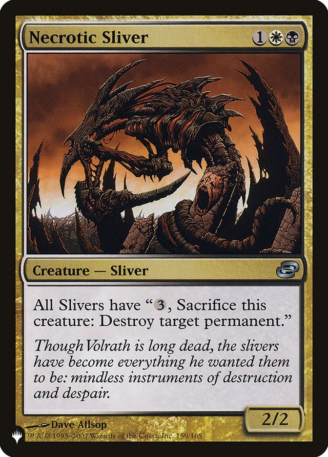 Necrotic Sliver [The List] | Gamers Paradise