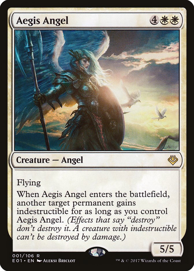 Aegis Angel [Archenemy: Nicol Bolas] | Gamers Paradise