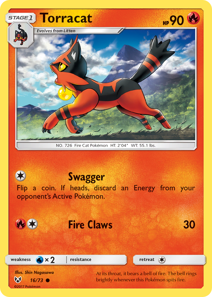 Torracat (16/73) [Sun & Moon: Shining Legends] | Gamers Paradise