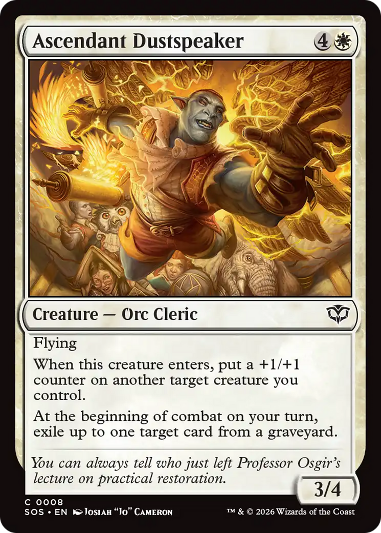 Ascendant Dustspeaker [Secrets of Strixhaven] | Gamers Paradise