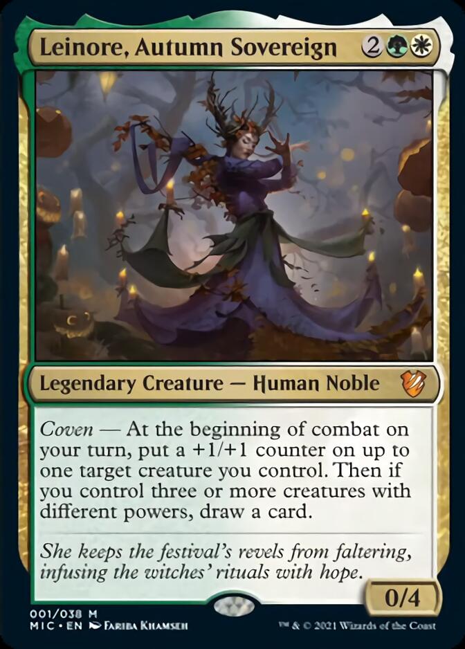 Leinore, Autumn Sovereign [Innistrad: Midnight Hunt Commander] | Gamers Paradise