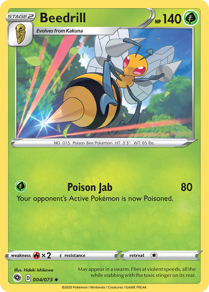 Beedrill (004/073) [Sword & Shield: Champion's Path] | Gamers Paradise