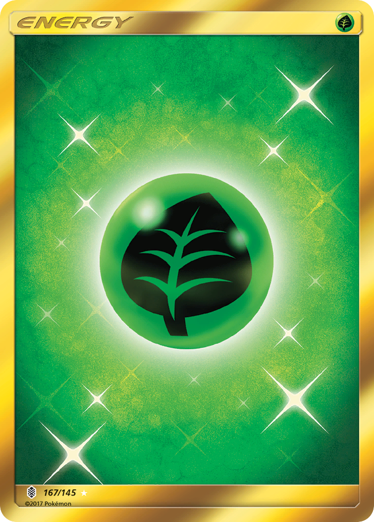 Grass Energy (167/145) [Sun & Moon: Guardians Rising] | Gamers Paradise