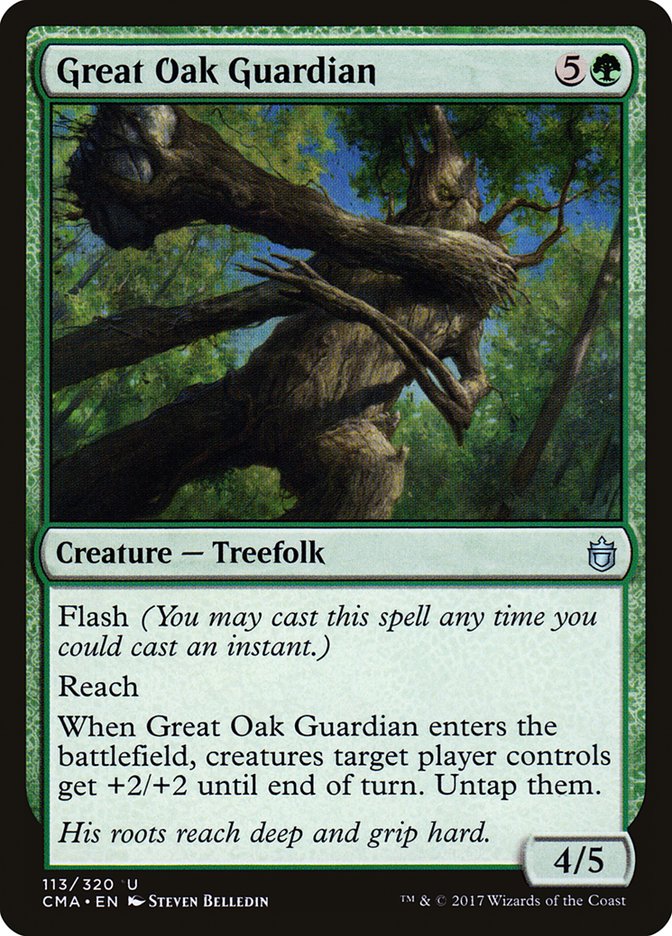 Great Oak Guardian [Commander Anthology] | Gamers Paradise