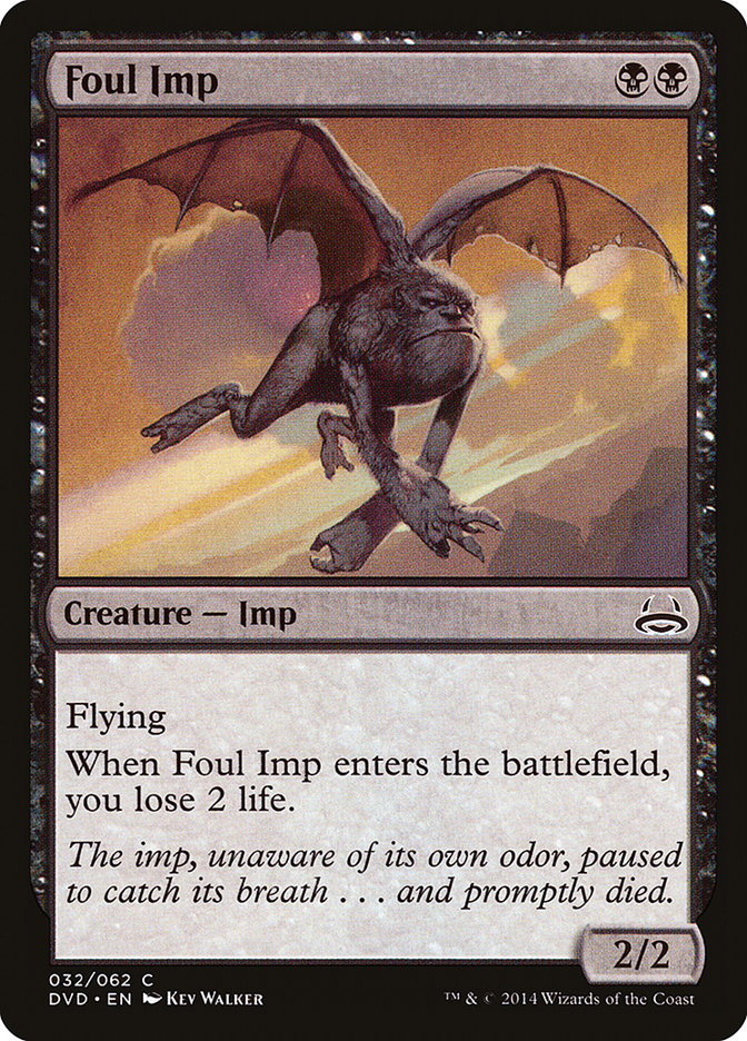 Foul Imp (Divine vs. Demonic) [Duel Decks Anthology] | Gamers Paradise
