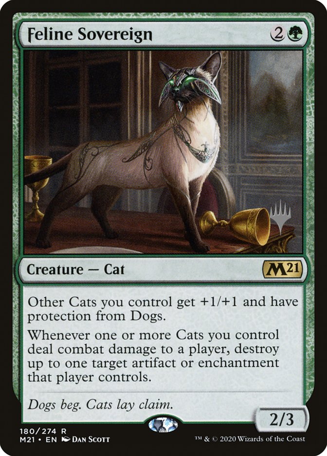 Feline Sovereign (Promo Pack) [Core Set 2021 Promos] | Gamers Paradise
