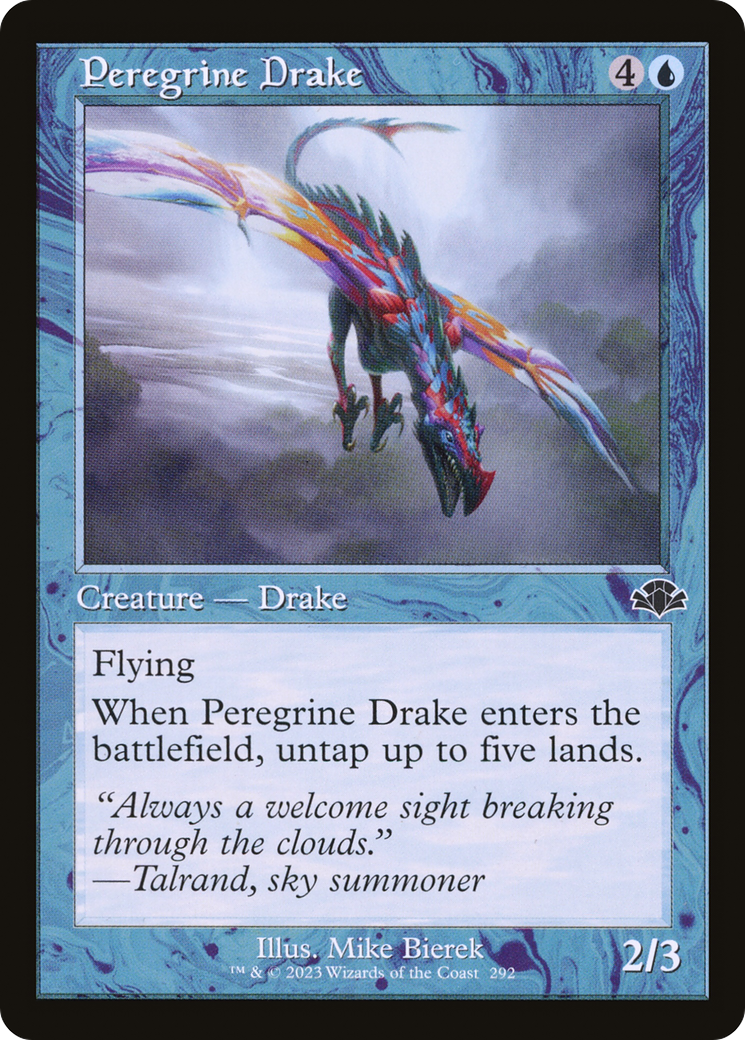 Peregrine Drake (Retro) [Dominaria Remastered] | Gamers Paradise