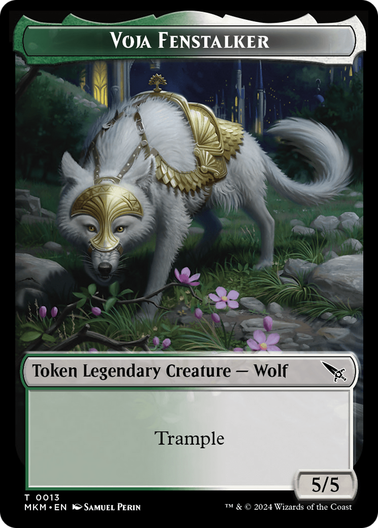 Thopter (0020) // Voja Fenstalker Double-Sided Token [Murders at Karlov Manor Tokens] | Gamers Paradise