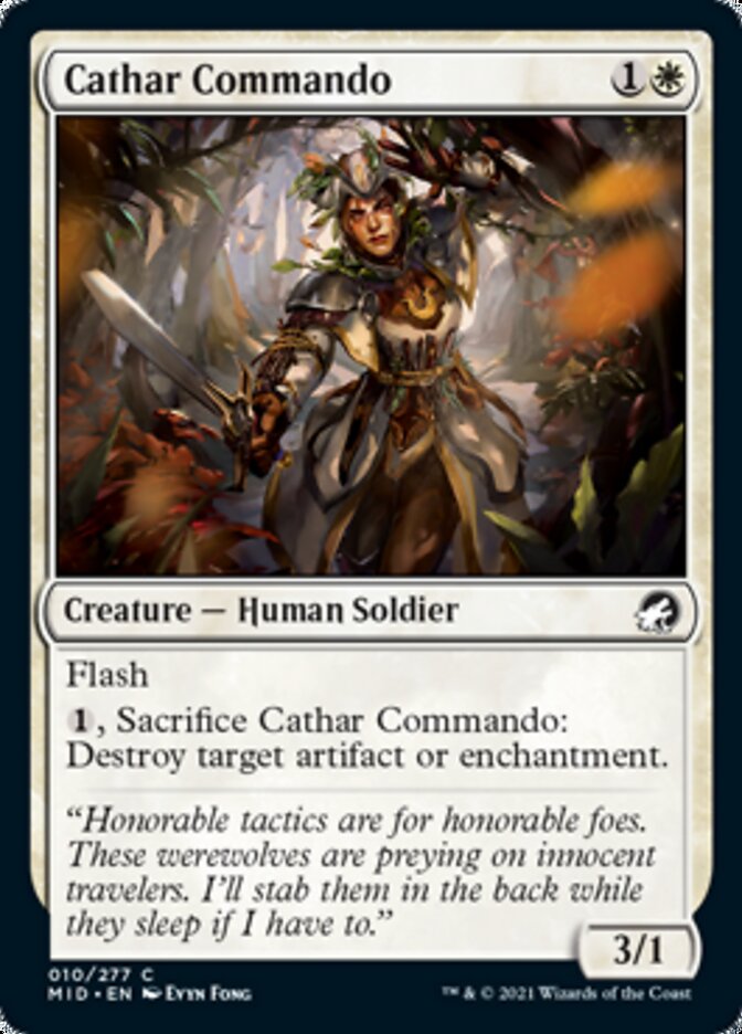 Cathar Commando [Innistrad: Midnight Hunt] | Gamers Paradise