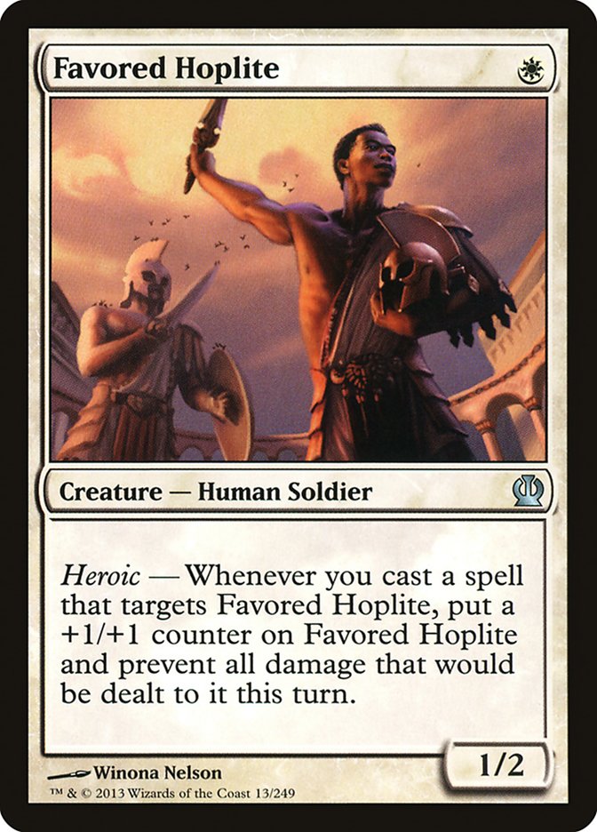 Favored Hoplite [Theros] | Gamers Paradise