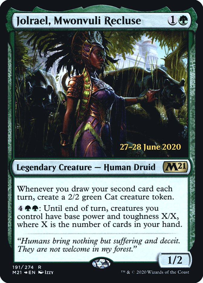 Jolrael, Mwonvuli Recluse [Core Set 2021 Prerelease Promos] | Gamers Paradise