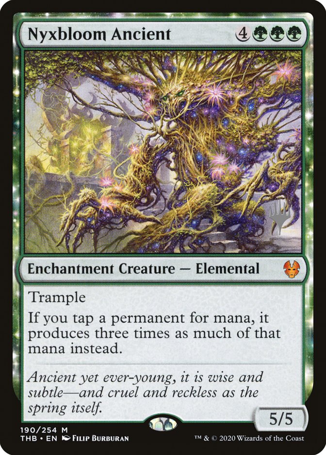 Nyxbloom Ancient (Promo Pack) [Theros Beyond Death Promos] | Gamers Paradise