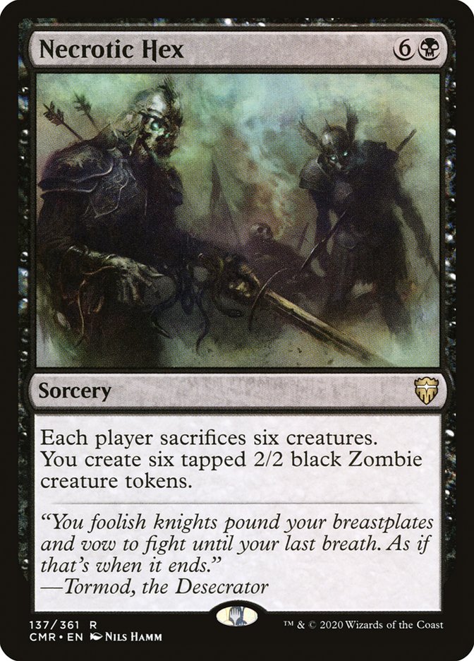 Necrotic Hex [Commander Legends] | Gamers Paradise