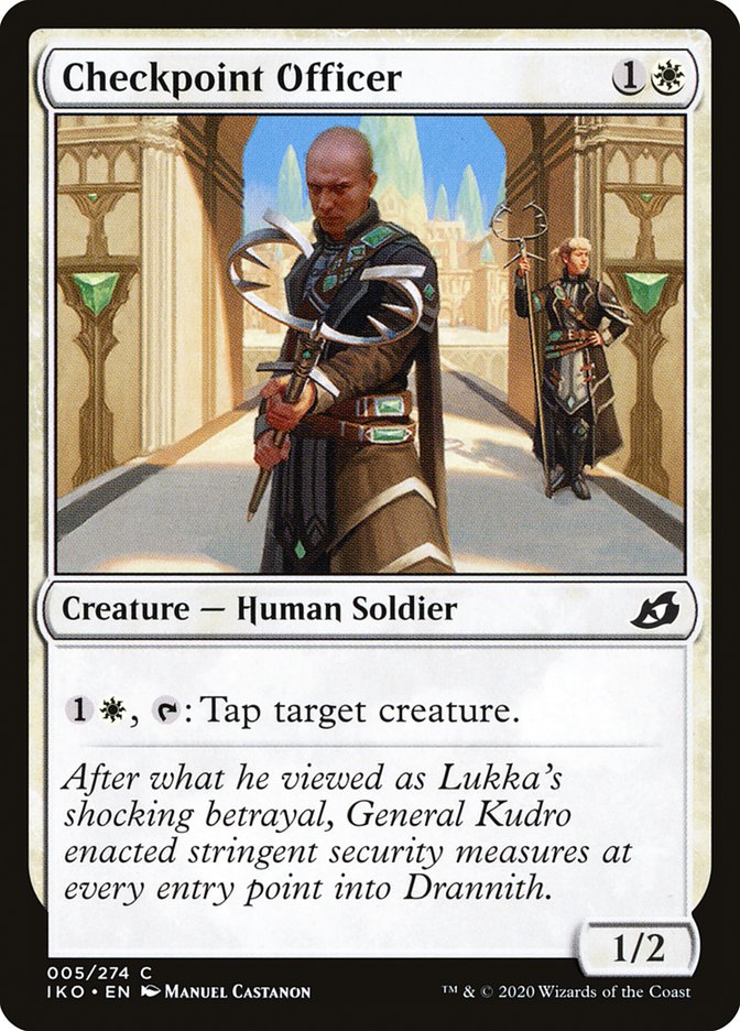 Checkpoint Officer [Ikoria: Lair of Behemoths] | Gamers Paradise