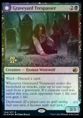 Graveyard Trespasser // Graveyard Glutton [Innistrad: Midnight Hunt Prerelease Promos] | Gamers Paradise