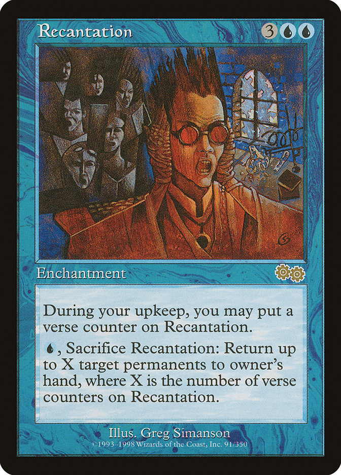 Recantation [Urza's Saga] | Gamers Paradise