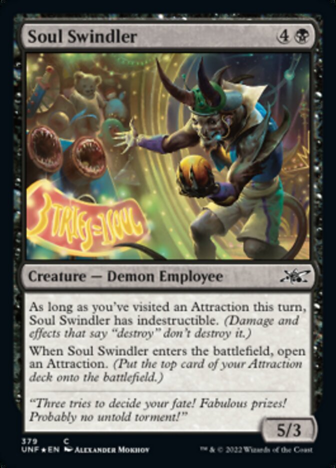 Soul Swindler (Galaxy Foil) [Unfinity] | Gamers Paradise