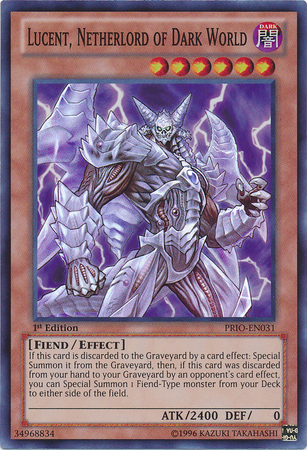 Lucent, Netherlord of Dark World [PRIO-EN031] Super Rare | Gamers Paradise
