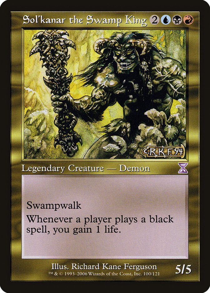 Sol'kanar the Swamp King [Time Spiral Timeshifted] | Gamers Paradise