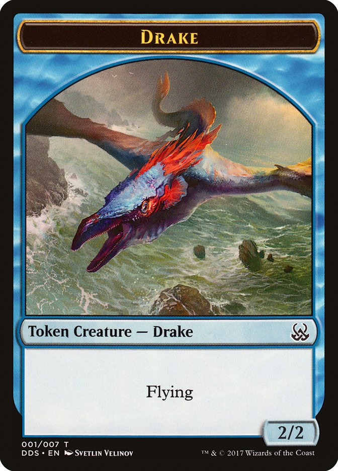 Drake Token [Duel Decks: Mind vs. Might Tokens] | Gamers Paradise