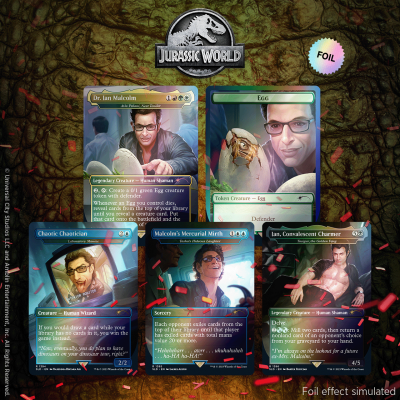 Secret Lair Drop: Secret Lair x Jurassic World: Dr. Ian Malcolm (Foil Edition) | Gamers Paradise