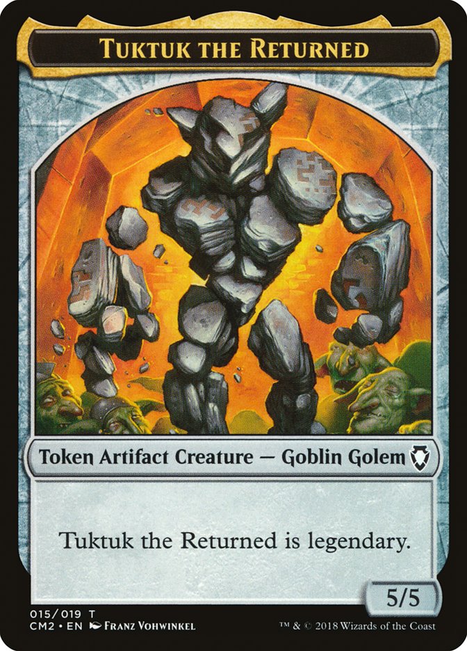 Tuktuk the Returned Token [Commander Anthology Volume II Tokens] | Gamers Paradise