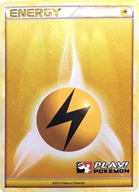 Lightning Energy (2010 Play Pokemon Promo) [League & Championship Cards] | Gamers Paradise