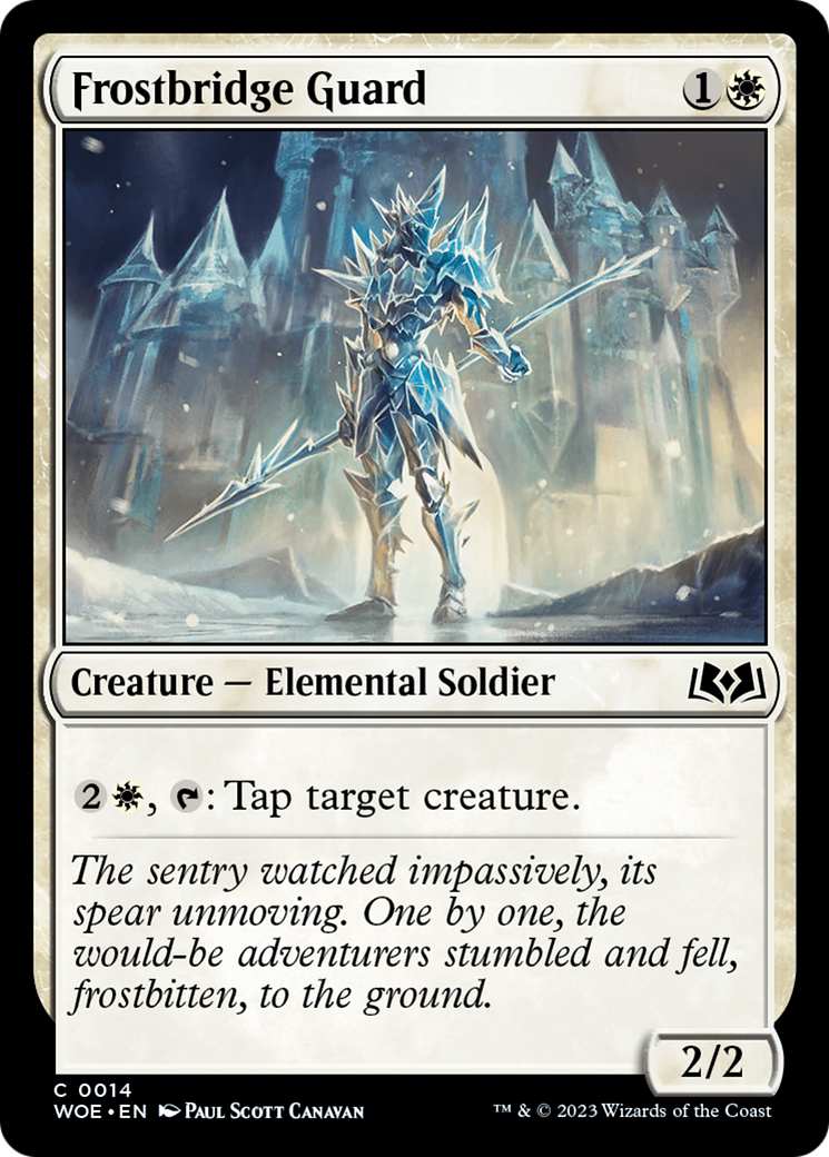 Frostbridge Guard [Wilds of Eldraine] | Gamers Paradise