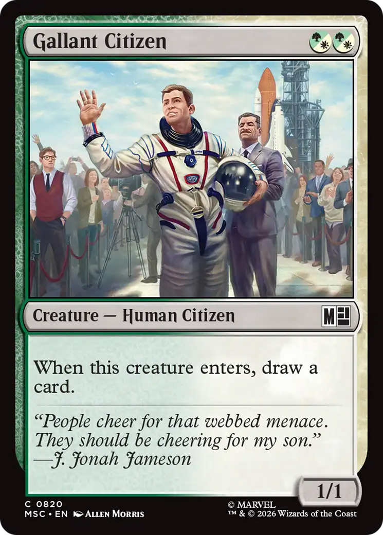 Gallant Citizen [Marvel Super Heroes Commander] | Gamers Paradise