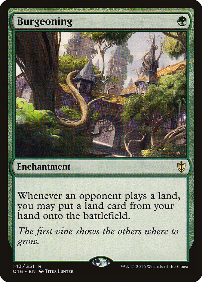 Burgeoning [Commander 2016] | Gamers Paradise
