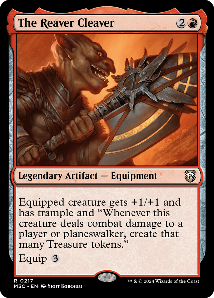 The Reaver Cleaver (Ripple Foil) [Modern Horizons 3 Commander] | Gamers Paradise