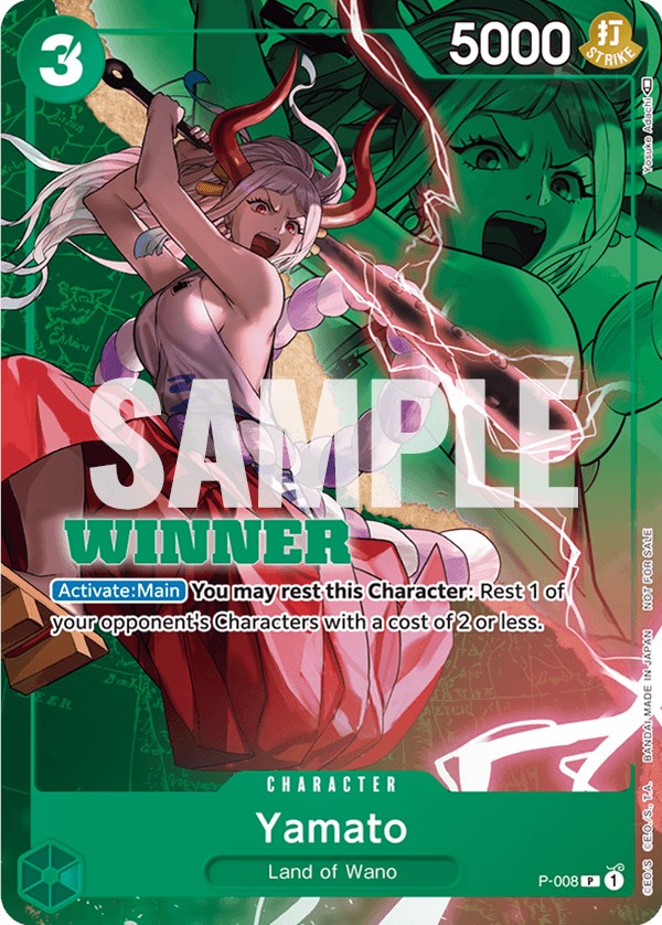 Yamato (P-008) (Winner Pack Vol. 1) [One Piece Promotion Cards] | Gamers Paradise