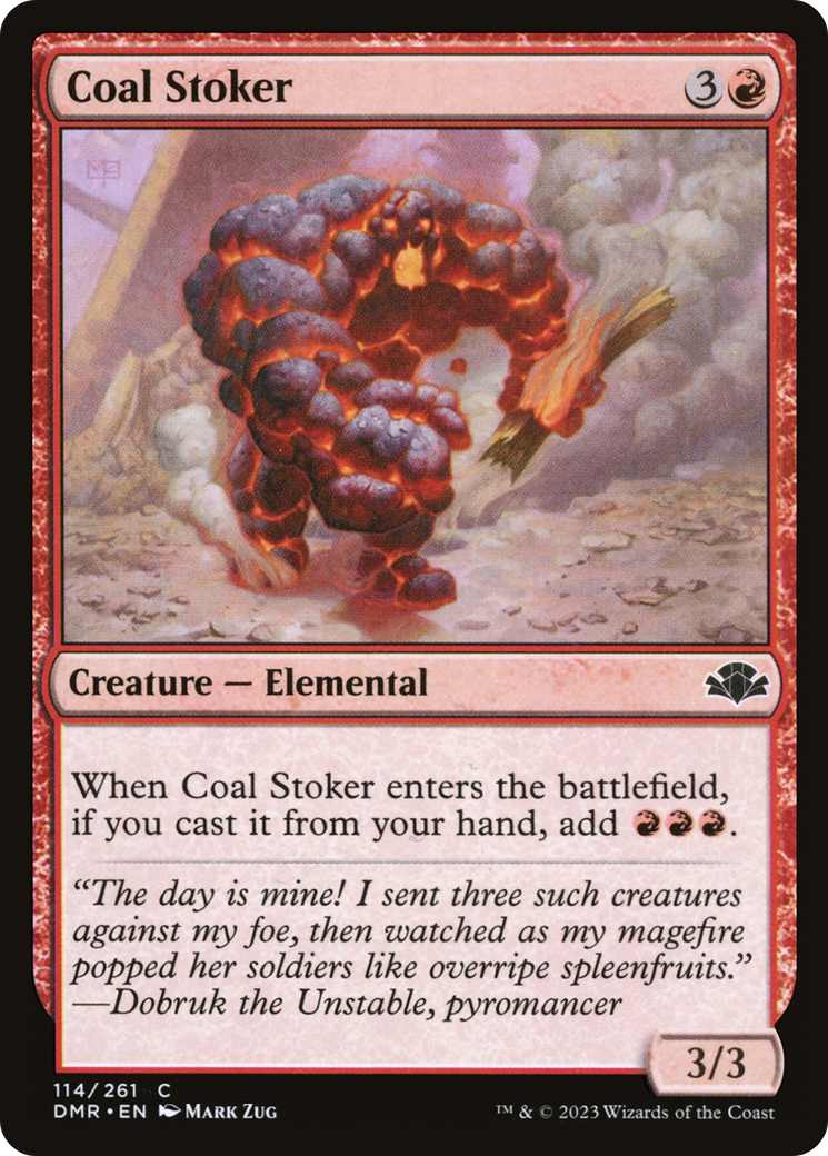 Coal Stoker [Dominaria Remastered] | Gamers Paradise