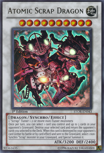 Atomic Scrap Dragon [STOR-EN043] Ultra Rare | Gamers Paradise